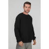 Світшот чоловічий оверсайз утеплений чорний RAY OVERSIZE U0304